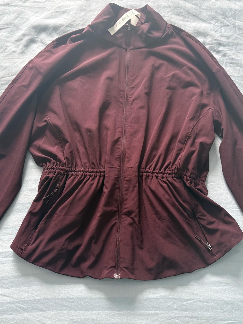 lululemon athletica Women's Deep Burgundy Zip Utility Jacket